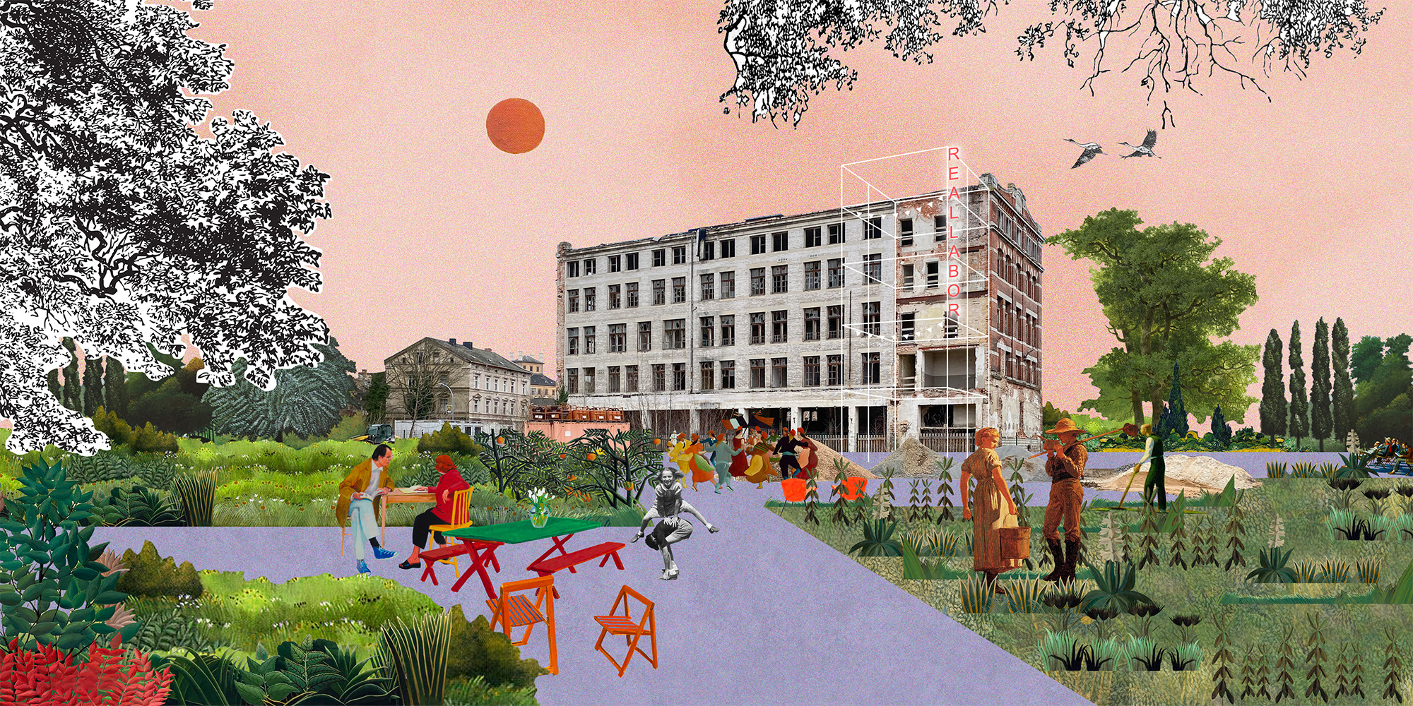 Illustration des Reallabors ZEKIWA Zeitz